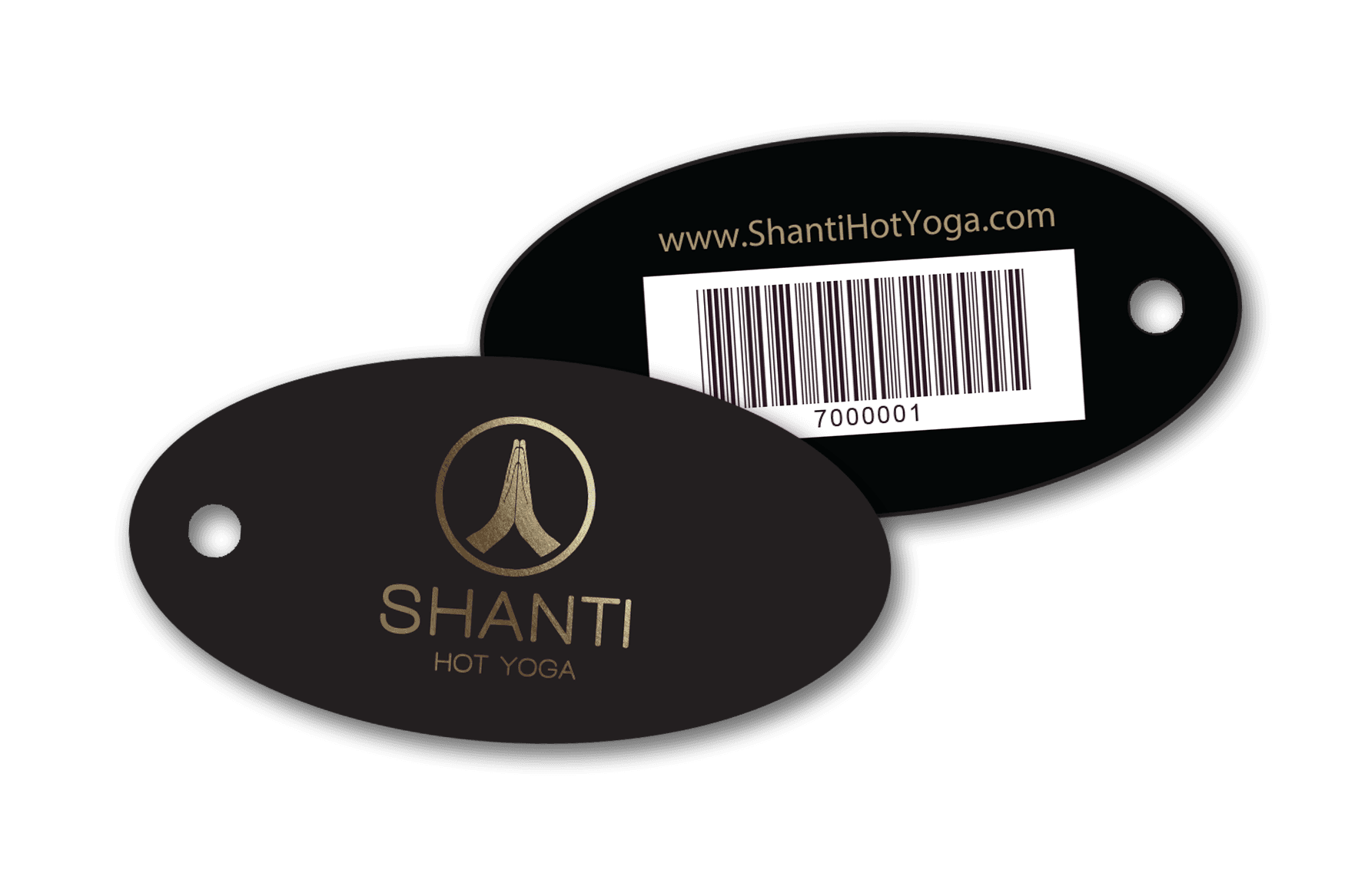 香提热瑜伽会员密钥标签与条形码